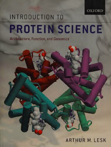 Introduction To Protein Science Architecture Function And Genomics 1st Edition Arthur M Lesk