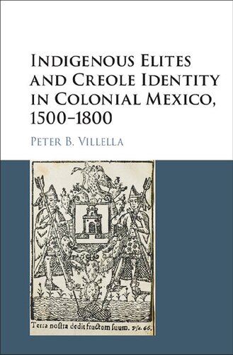 Indigenous Elites And Creole Identity In Colonial Mexico 15001800 Peter B Villella