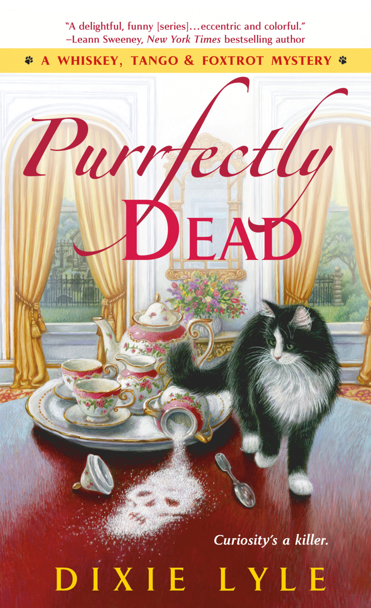 Purrfectly Dead Whiskey Tango Foxtrot Mystery 5 Dixie Lyle