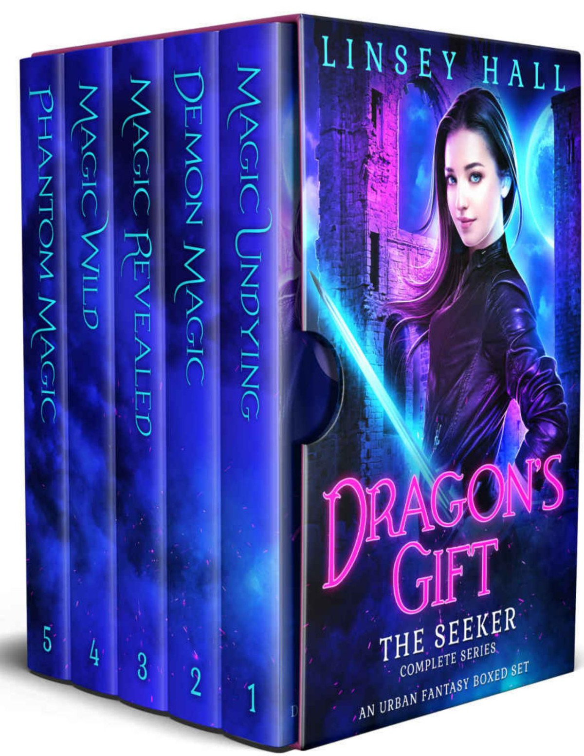 Dragons Gift The Seeker Complete Series An Urban Fantasy Boxed Set Linsey Hall Hall