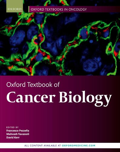 Oxford Textbook Of Cancer Biology Francesco Pezzella Editor
