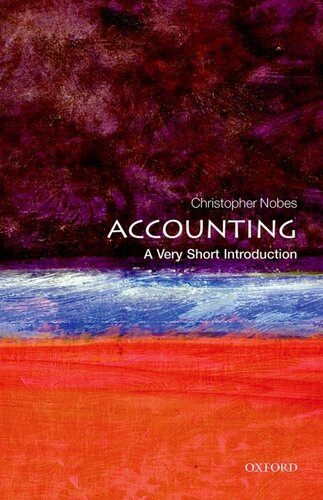 Accounting A Very Short Introduction Christopher Nobes