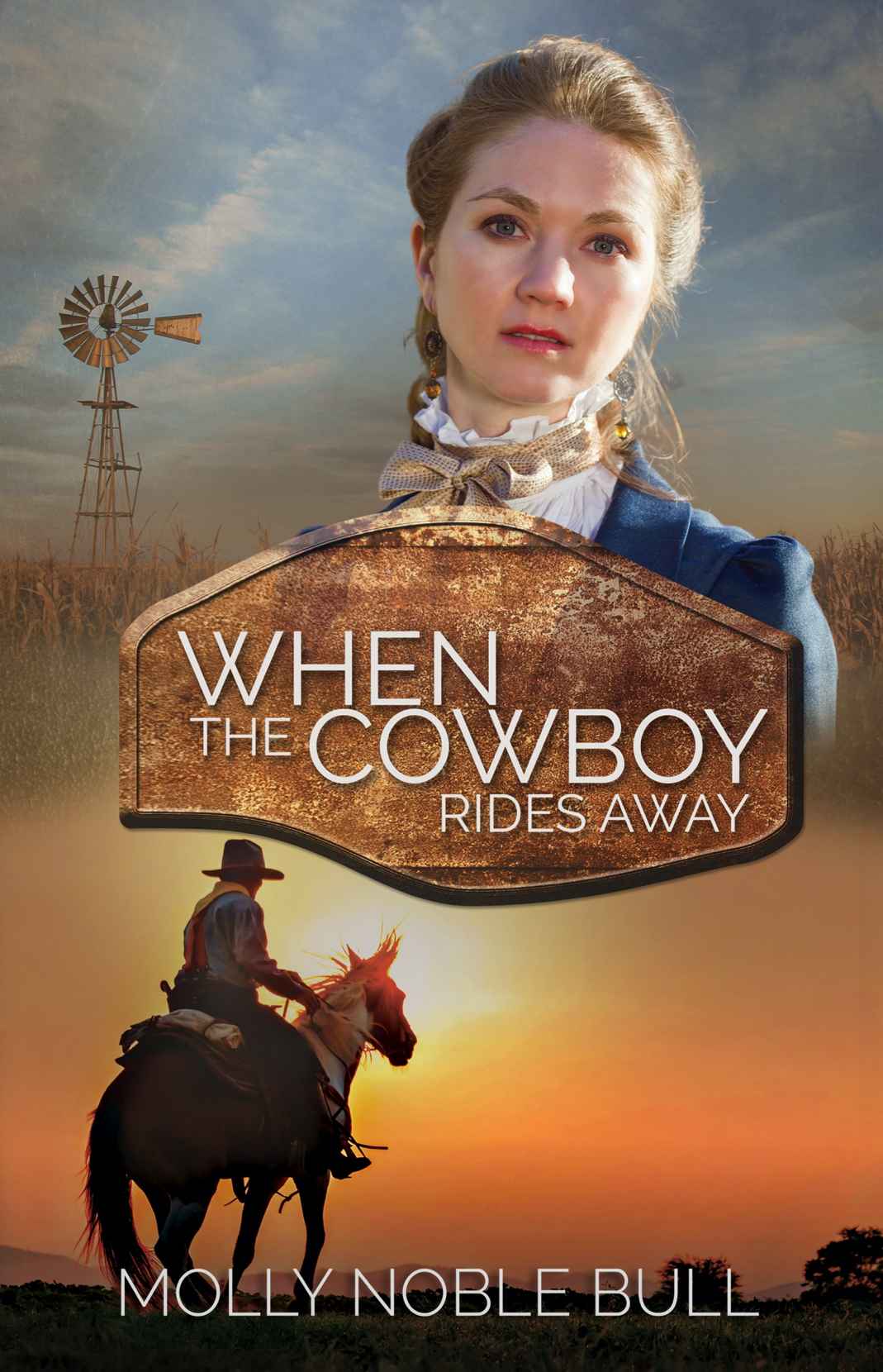 When The Cowboy Rides Away Molly Noble Bull