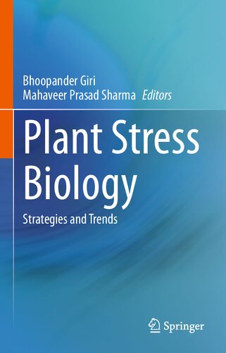 Plant Stress Biology Bhoopander Giri Mahaveer Prasad Sharma