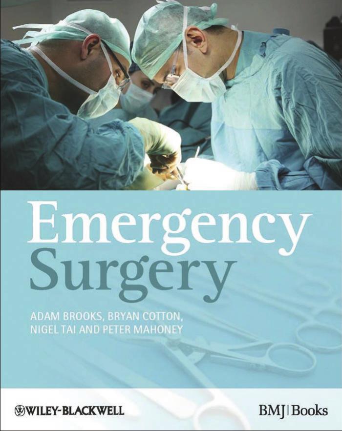 Emergency Surgery Adam Brooks Bryan A Cotton Nigel Tai Peter F Mahoney