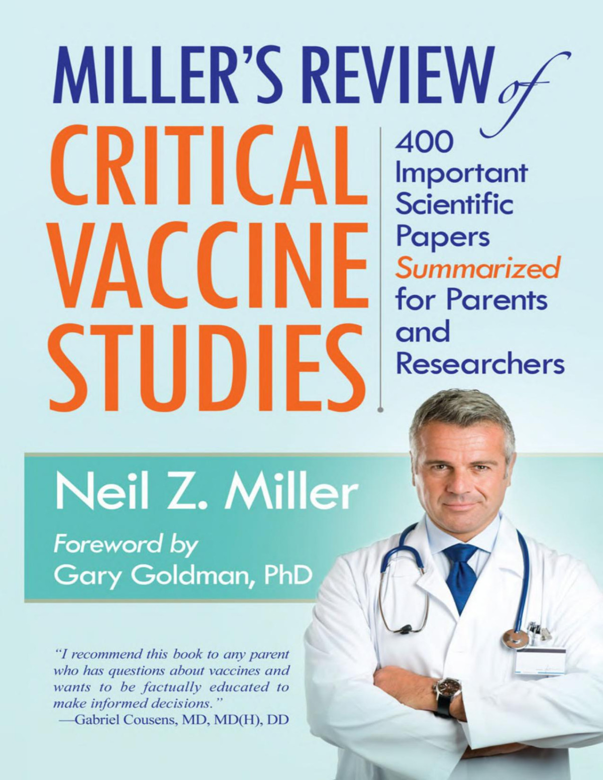 Millers Review Of Critical Vaccine Studies Neil Miller Miller