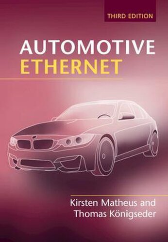 Automotive Ethernet Third Thomas Knigseder Kirsten Matheus