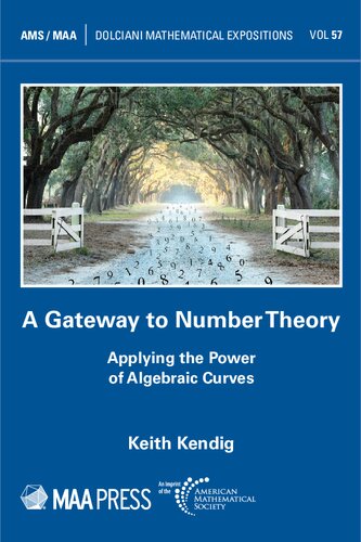 A Gateway To Number Theory Applying The Power Of Algebraic Curves 1st Edition Keith Kendig