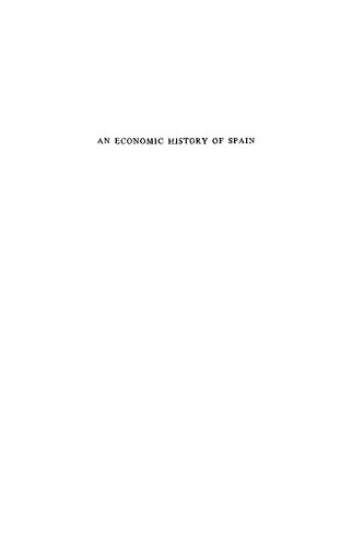 Economic History Of Spain Jaime Vicens Vives