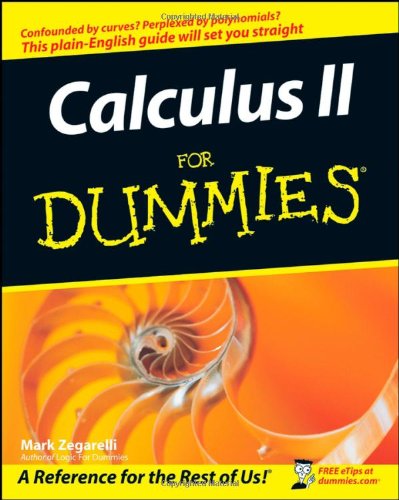 Calculus Ii For Dummies Mark Zegarelli