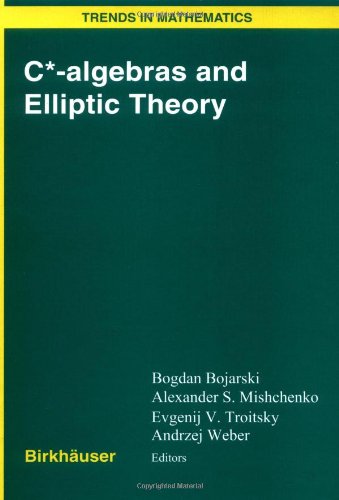 Calgebras And Elliptic Theory 1st Edition Bojarski B Et Al Eds