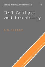 Real Analysis And Probability 2nd Edition R M Dudley