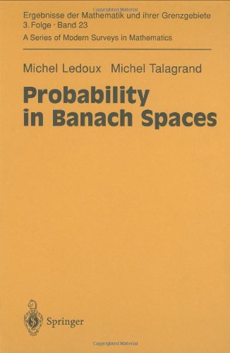 Probability In Banach Spaces Isoperimetry And Processes Draft Michel Ledoux