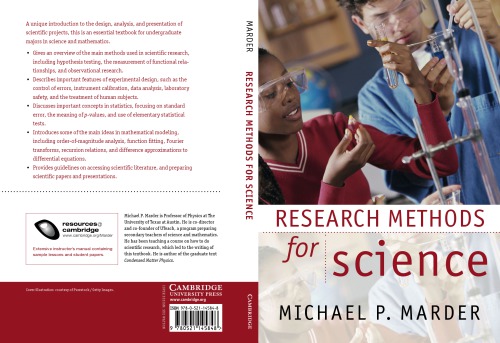 Research Methods For Science Draft Marder Mp