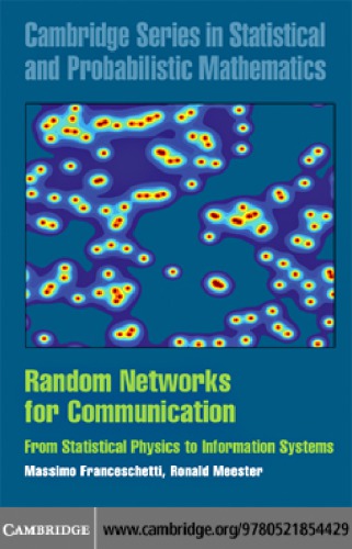 Random Networks For Communication Franceschetti M Meester R