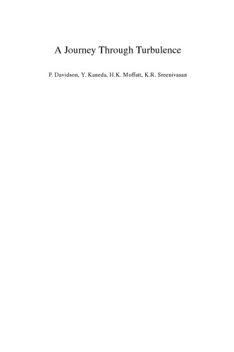 A Journey Through Turbulence Draft Davidson P Et Al Eds