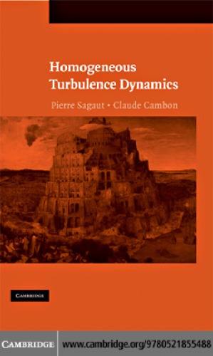 Homogeneous Turbulence Dynamics Sagaut P Cambon C