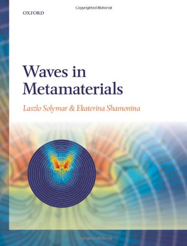 Waves In Metamaterials 1st Edition Laszlo Solymar Ekaterina Shamonina