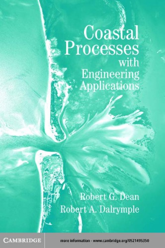 Coastal Processes With Engineering Applications Dean Rg Dalrymple Ra