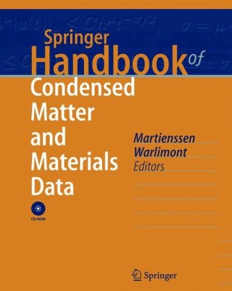 Springer Handbook Of Condensed Matter And Materials Data 1st Edition Werner Martienssen
