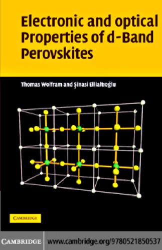Electronic And Optical Properties Of Dband Perovskites Wolfram T