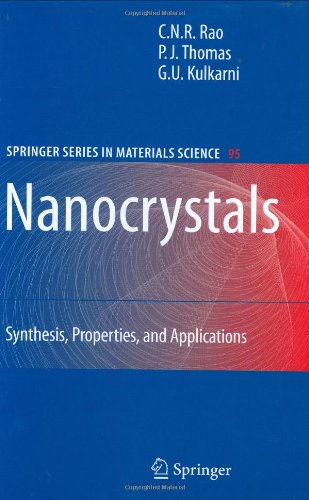 Nanocrystals Synthesis Properties And Applications 1st Cnr Rao