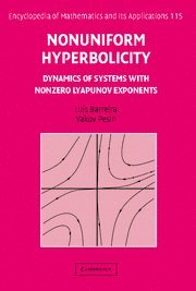 Nonuniform Hyperbolicity Dynamics Of Systems With Nonzero Lyapunov Exponents 1st Edition Luis Barreira