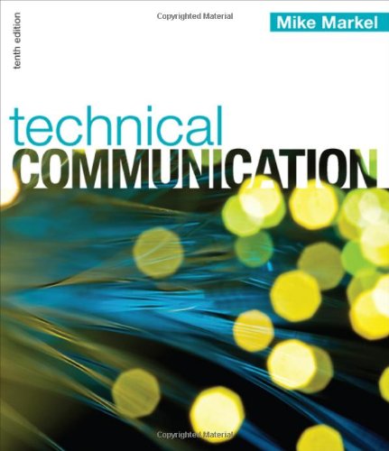 Technical Communication Tenth Edition Mike Markel
