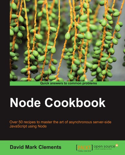 Node Cookbook David Mark Clements