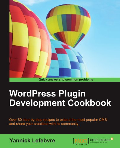 Wordpress Plugin Development Cookbook Yannick Lefebvre