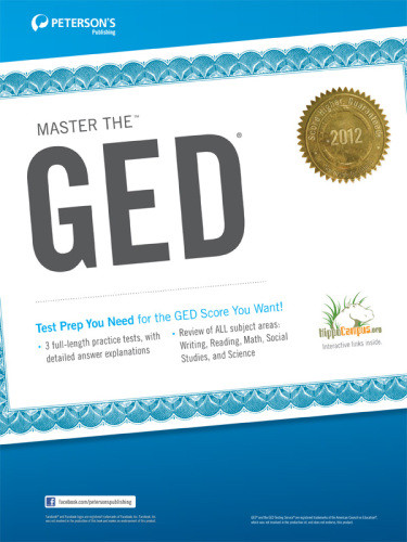 Master The Ged 2013 Petersons