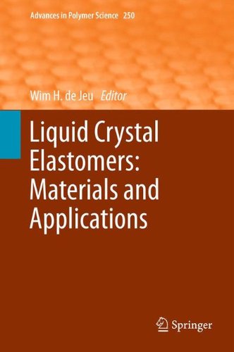 Liquid Crystal Elastomers Materials And Applications 1st Edition F Brmmel
