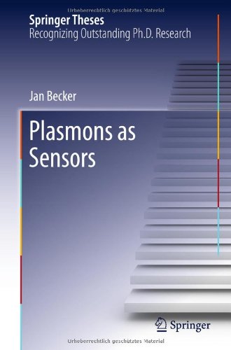Plasmons As Sensors 1st Edition Jan Becker Auth