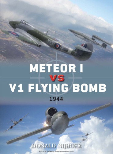 Meteor I Vs V1 Flying Bomb Donald Nijboer