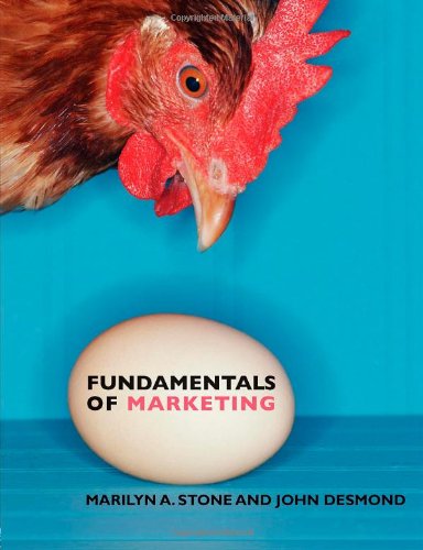 Fundamentals Of Marketing Marilyn A Stone John Desmond