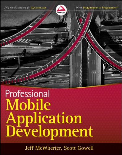 Professional Mobile Application Development 1st Edition Jeff Mcwherter