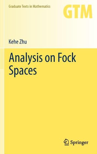 Analysis On Fock Spaces 1st Edition Kehe Zhu