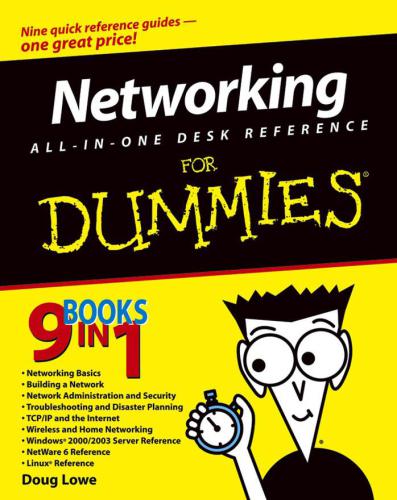Networking Allinone Desk Reference For Dummies 1st Edition Doug Lowe