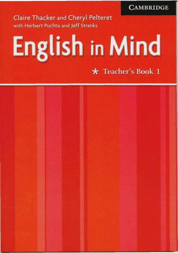 English In Mind 1 Teachers Book Tch Claire Thacker Cheryl Pelteret