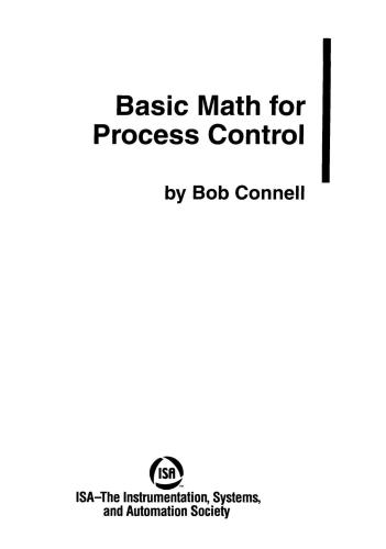 Basic Math For Process Control Bob Connell