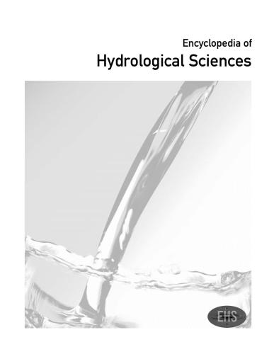 Encyclopedia Of Hydrological Sciences 1st Edition Malcolm G Anderson
