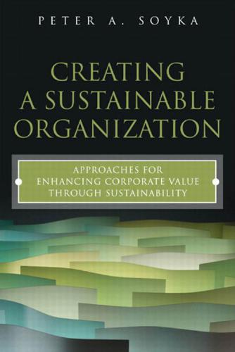 Creating A Sustainable Organization Approaches For Enhancing Corporate Value Through Sustainability Peter A Soyka