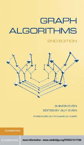 Graph Algorithms 2nd Edition Shimon Even Guy Even