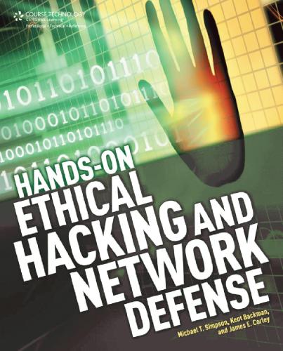 Handson Ethical Hacking And Network Defense Michael T Simpson