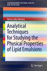 Analytical Techniques For Studying The Physical Properties Of Lipid Emulsions 1st Edition Maria Lidia Herrera Auth