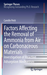 Factors Affecting The Removal Of Ammonia From Air On Carbonaceous Materials Investigation Of Reactive Adsorption Mechanism 1st Edition Camille Petit Auth