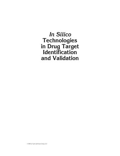 In Silico Technologies In Drug Target Identification And Validation Drug Discovery 6th Edition Darryl Leon
