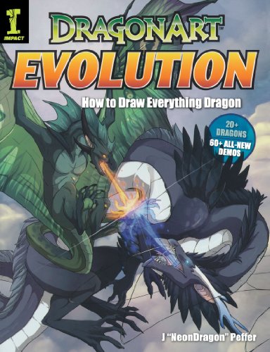Dragonart Evolution How To Draw Everything Dragon 1st Edition J Neon Dragon Peffer