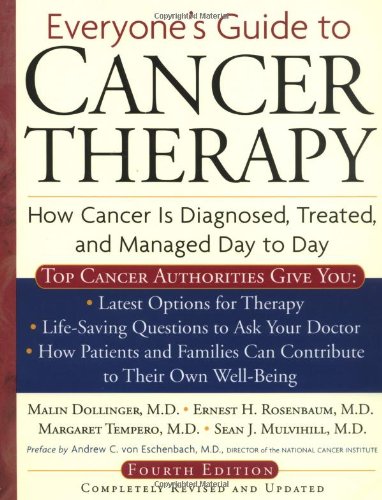 Everyones Guide To Cancer Therapy 4th Edition Original Margaret Tempero