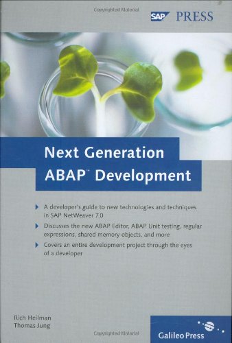 Next Generation Abap Development Rich Heilman Thomas Jung